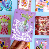 " Disco Ball " Greeting Card