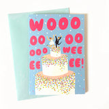 " Woowee Wedding " Greeting Card