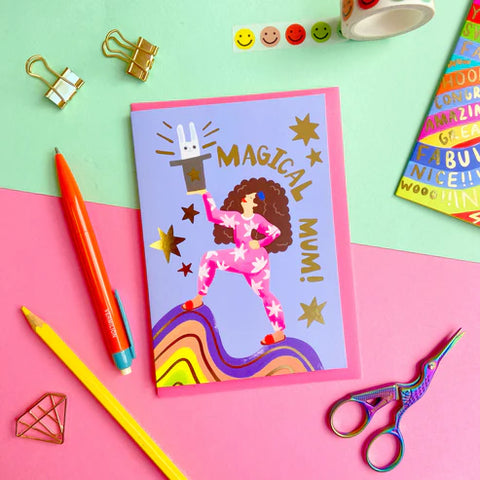 " Magical Mum " Greeting Card
