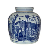 Hong Kong Homage Ginger Jar Imperial Blue