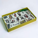 New Lacing Beads: Hong Kong Transport (Yellow)