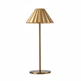 Brass Scallop Rechargeable Lamp