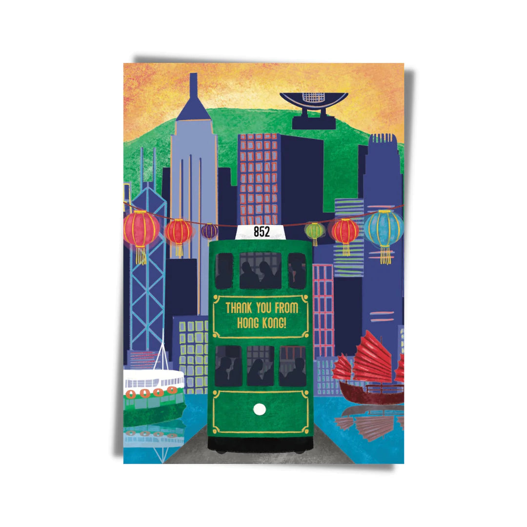 Product image of Thank You from Hong Kong - Daylight Green Tram Card