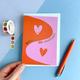 " Perfect For Each Other Yin Yang " Greeting Card