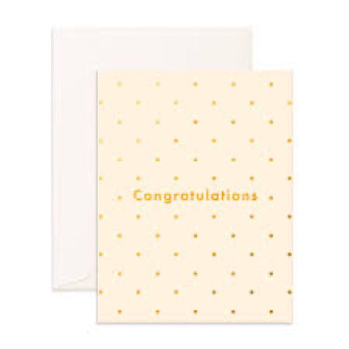 " Congratulations Dots " Greeting Card