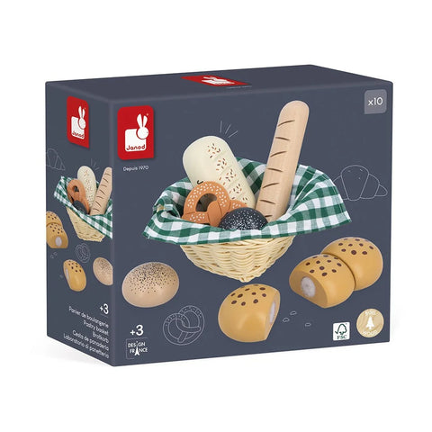 Janod Shiny Grandma - Bakery Basket