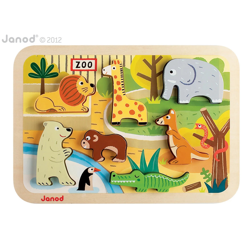 Janod Zoo Chunky Puzzle