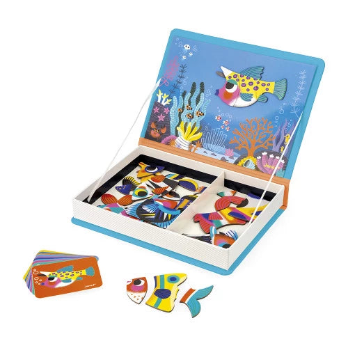 Janod Tropical Fish Magneti'Book – product view 2