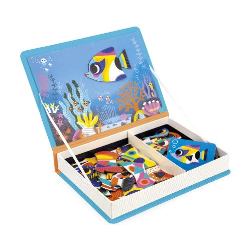 Janod Tropical Fish Magneti'Book – product view 3