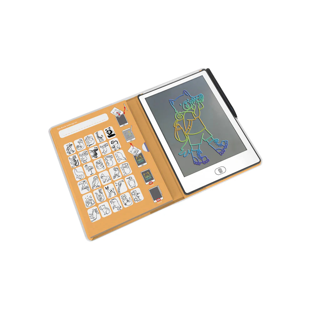 Kidywolf Drawing Pad 30 Animals