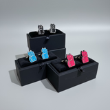 Lucky Cat Cufflink - Thorn and Burrow