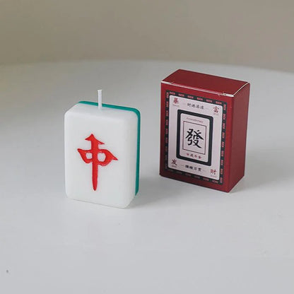 Product image of Mini Mahjong Tile Scented Soy Candle