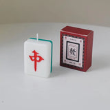 Mahjong Tile Scented Soy Candle