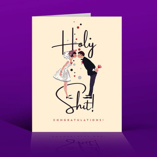 " Holy Shit! Marriage " Card