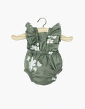 Babies – Lou Retro Cotton Romper Marguerites | for Minikane Gordis 34 & 37cm