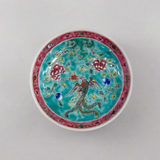 Phoenix Hand-Painted Peranakan Ceramic Pedestal Bowl