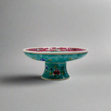 Phoenix Hand-Painted Peranakan Ceramic Pedestal Bowl