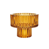 Reversible Glass Candleholder - Thorn and Burrow