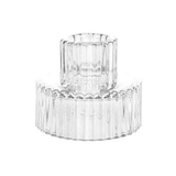 Reversible Glass Candleholder - Thorn and Burrow