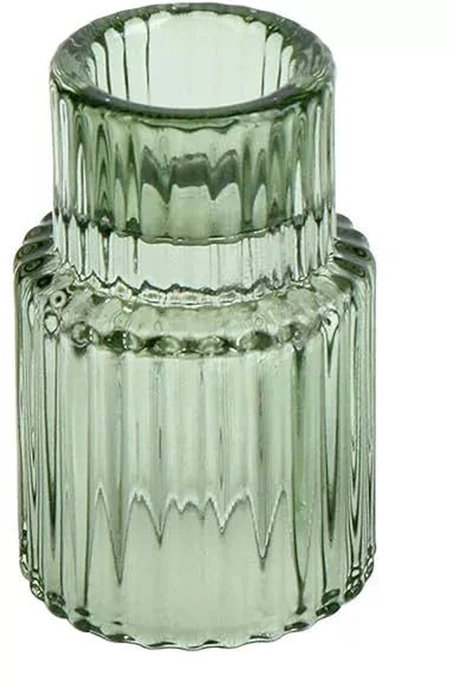 Reversible Glass Candleholder - Thorn and Burrow