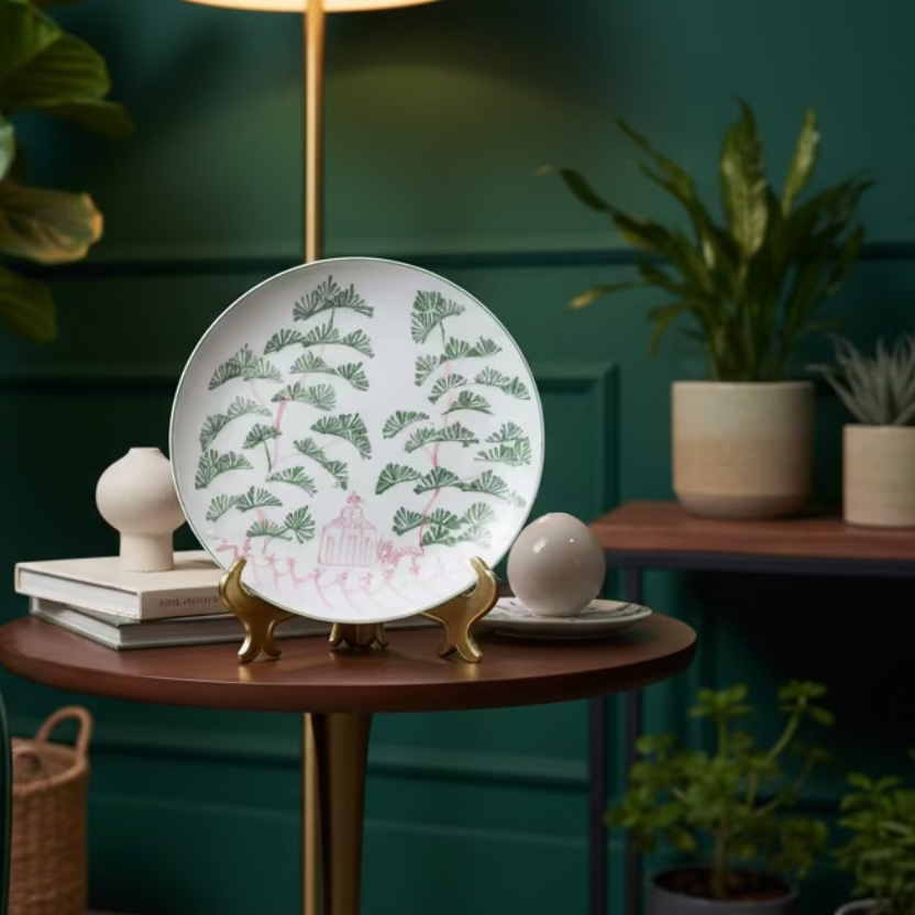 Secret Garden Havana Fine Bone China Plate - Thorn and Burrow