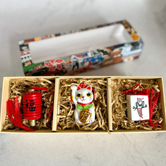 HANGING DECORATIONS: 3-PIECE CULTURE SET