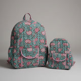 Indian Hand Block Printed Backpack