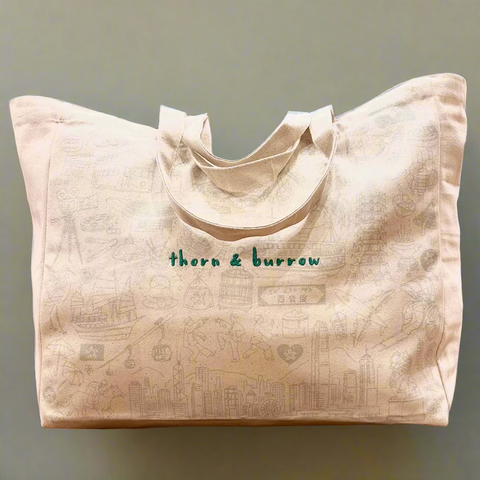 T&B Canvas Tote Bag - Thorn and Burrow