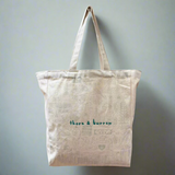 T&B Canvas Tote Bag - Thorn and Burrow