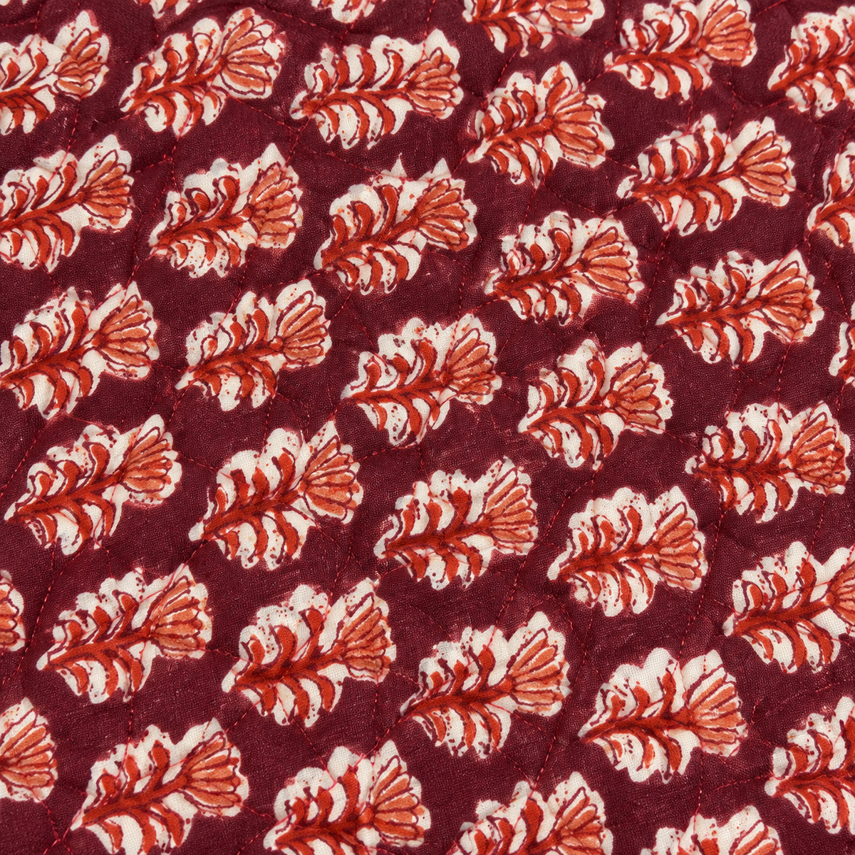 Table Talk Placemat – Burgundy Floral