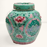 Blossom Love Ceramic Ginger Jar With Lid