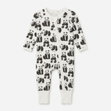 Hong Kong Zipper Romper Sleepsuit - Panda