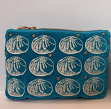 Velvet Bao Purse (Turquoise)