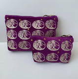 Velvet Bao Purse (Purple)