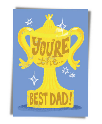 " Trophy - Best Dad " Card