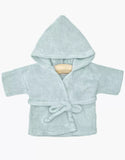 Babies – Green tea terry fleece bathrobe | for Minikane Babies 28cm dolls and babies