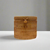 Woven Rattan Tissue Holder Collection - Thorn and Burrow