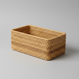 Woven Rattan Tissue Holder Collection