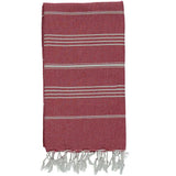Reds 100% Cotton Mini Turkish Towel