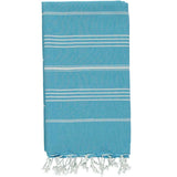 Blues 100% Cotton Turkish Towel