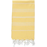 Yellowish - 100% Cotton Mini Turkish Towel