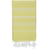 Yellowish - 100% Cotton Mini Turkish Towel