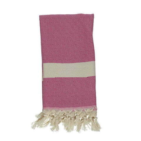 Hot Pink - Bamboo & Cotton Turkish Towel