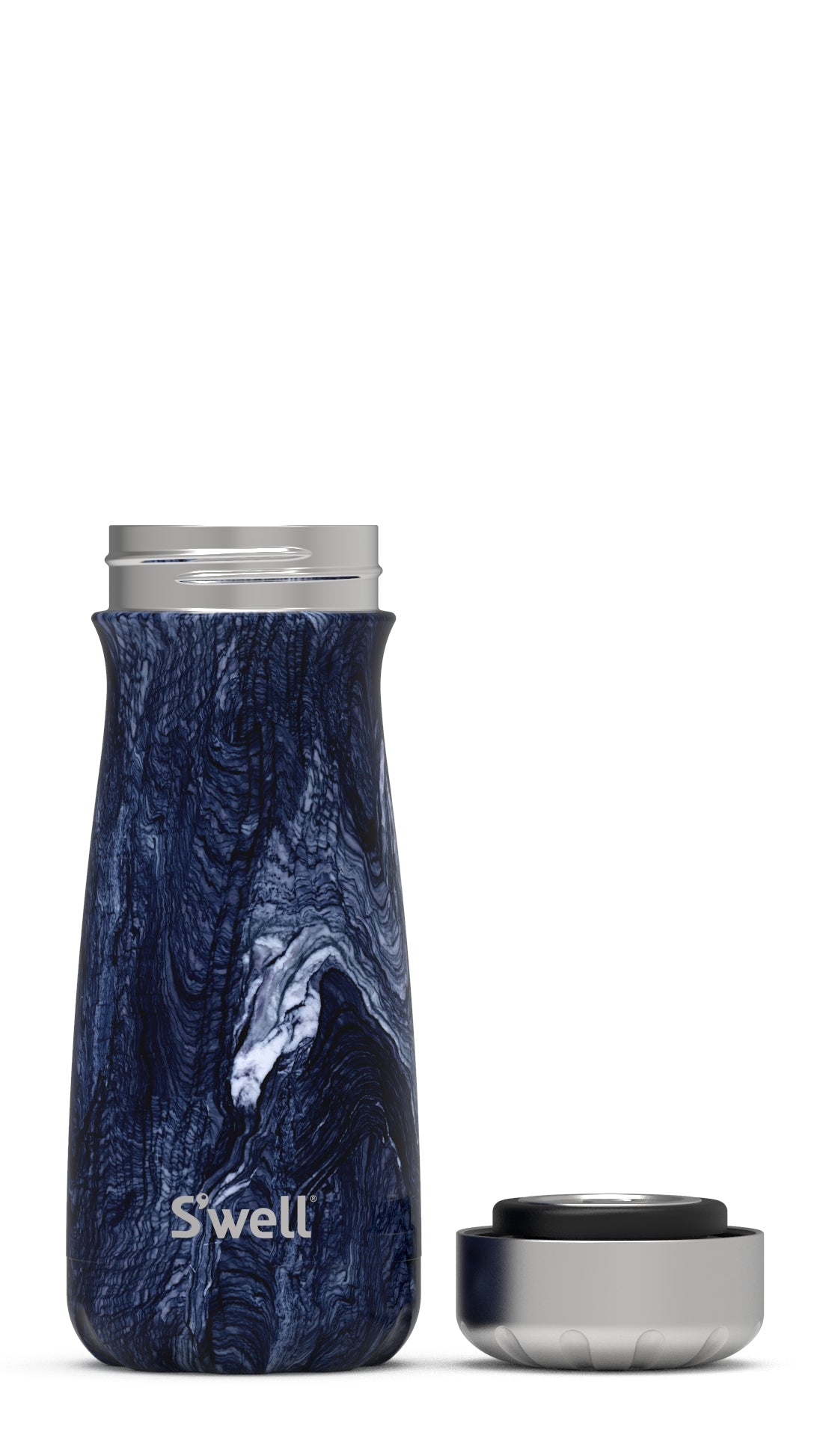 Product image of Azurite Marble Traveler - Stainless Steel S'well Water Bottle