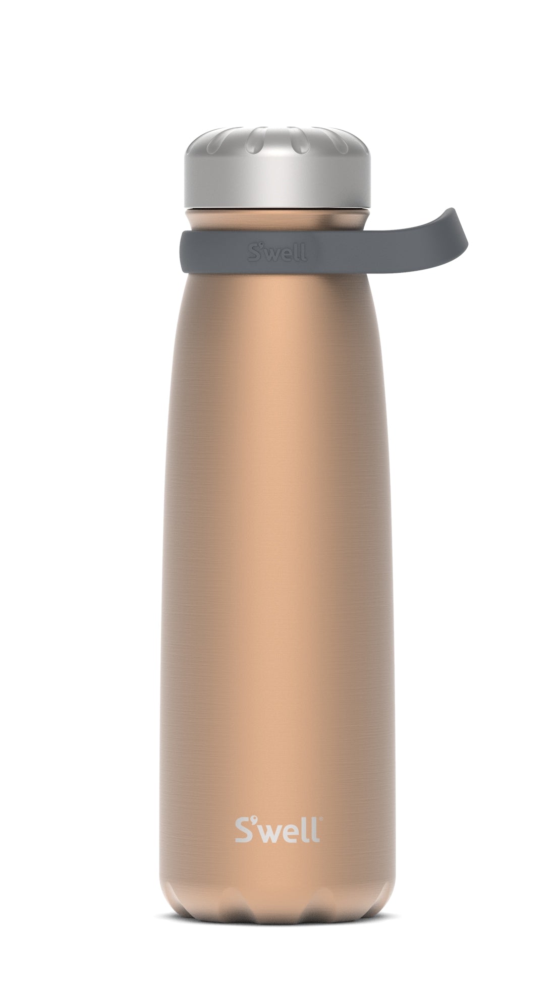 Product image of Pyrite Traveler - Stainless Steel S'well Water Bottle
