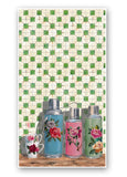 Chinese Flasks Tea Towel