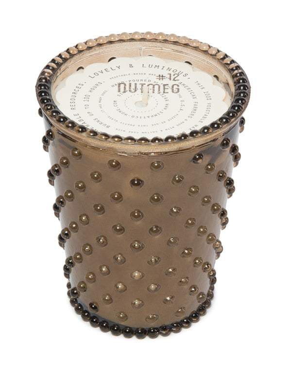 Hobnail Candle (16oz) - Thorn and Burrow