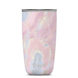Geode Rose Tumbler with Lid - Stainless Steel S'well Water Bottle