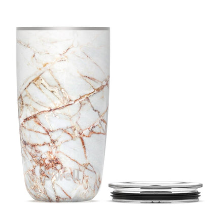 Product image of Calacatta Gold Tumbler - Stainless Steel S'well Water Bottle