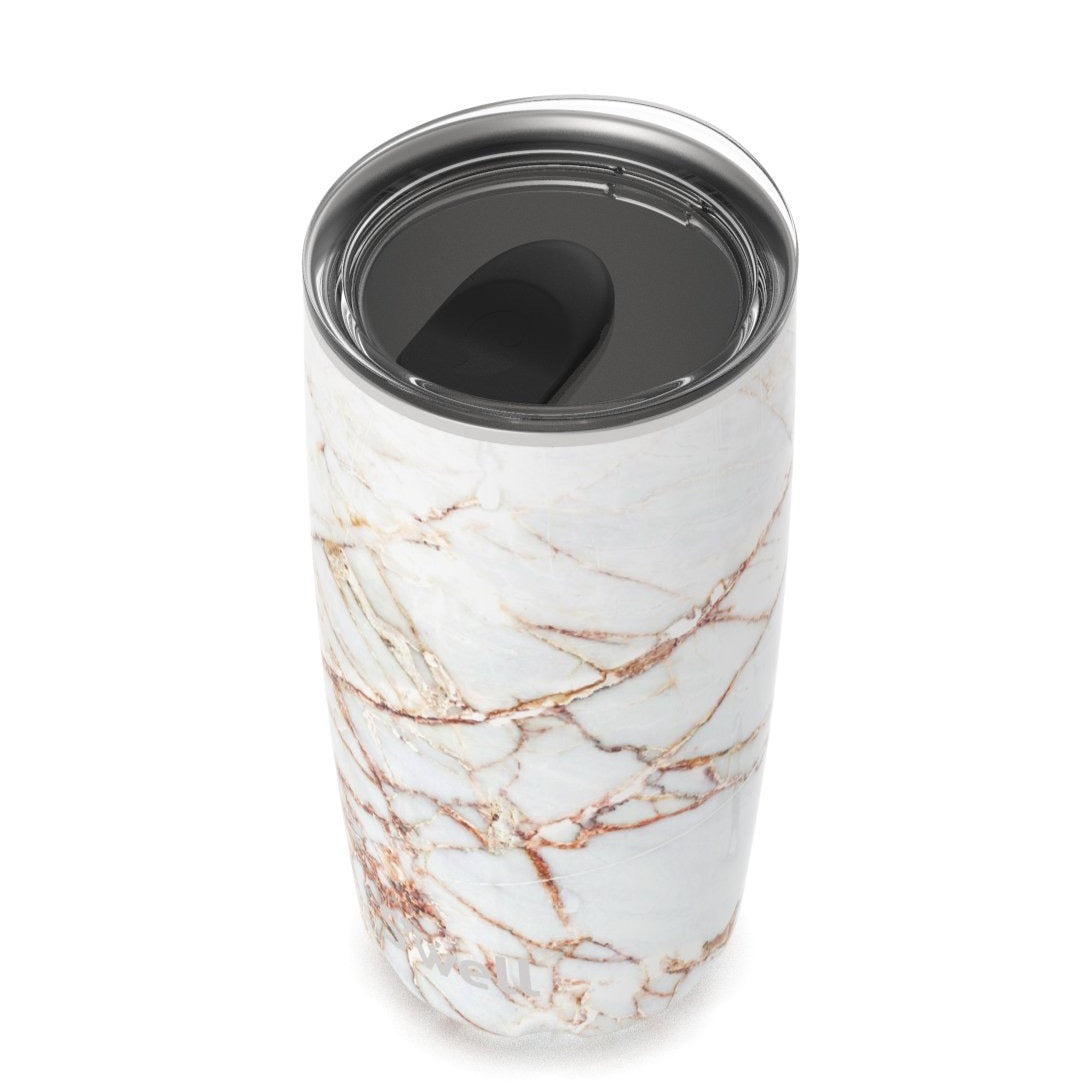 Product image of Calacatta Gold Tumbler - Stainless Steel S'well Water Bottle